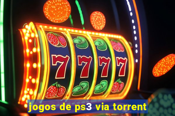 jogos de ps3 via torrent